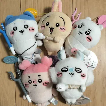 영화 치이카와 (먼작귀) 인어섬의 비밀 토벌 마스코트 전종 세트