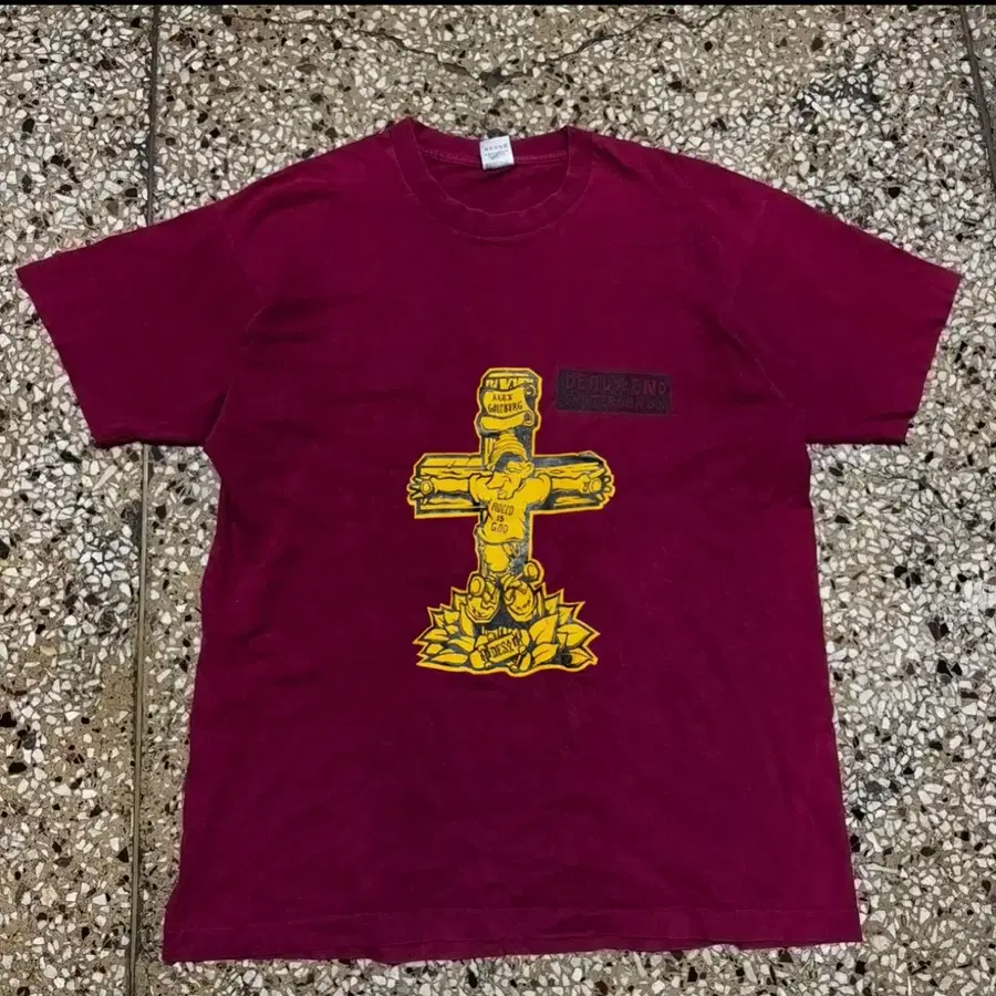 [XL] 90s Dead Emd Skateboard Rocco 티셔츠