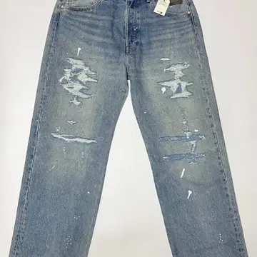 빔즈 Levi's 501 Loose Crash & Repair Denim W34 L32 | 데님/청바지