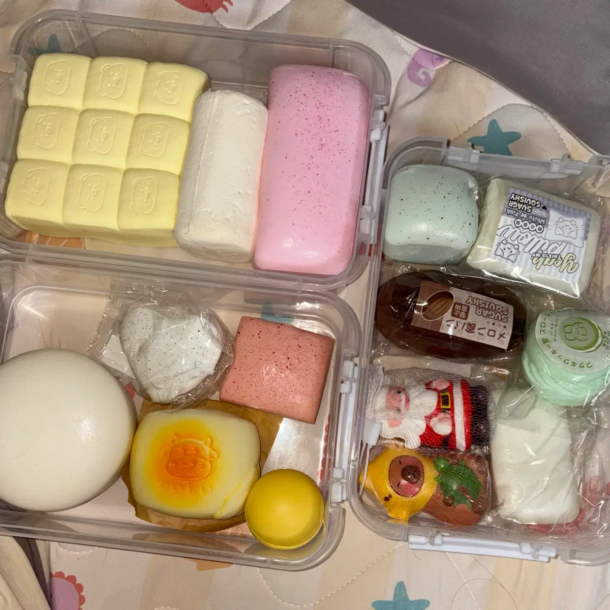 브랜드/슈가 스퀴시 말랑이 15종 새상품,중고 일괄