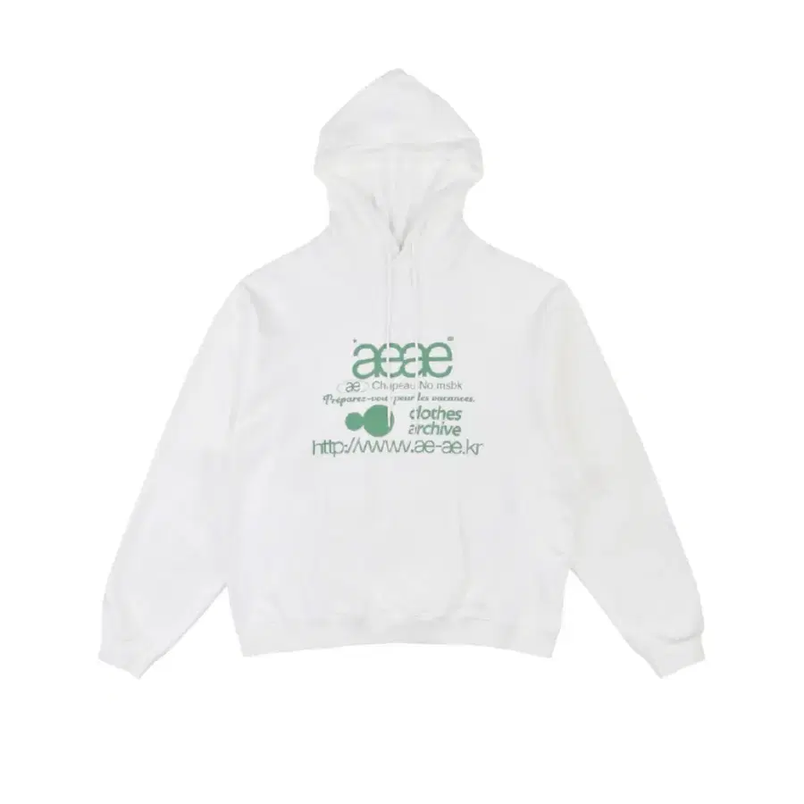 aeae 후디 화이트