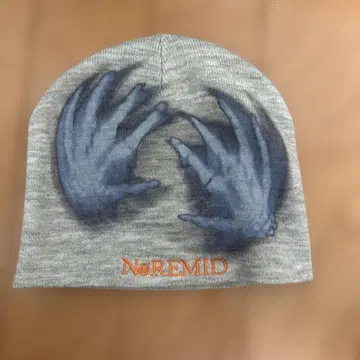 NoREMId 니트 모자 그레이