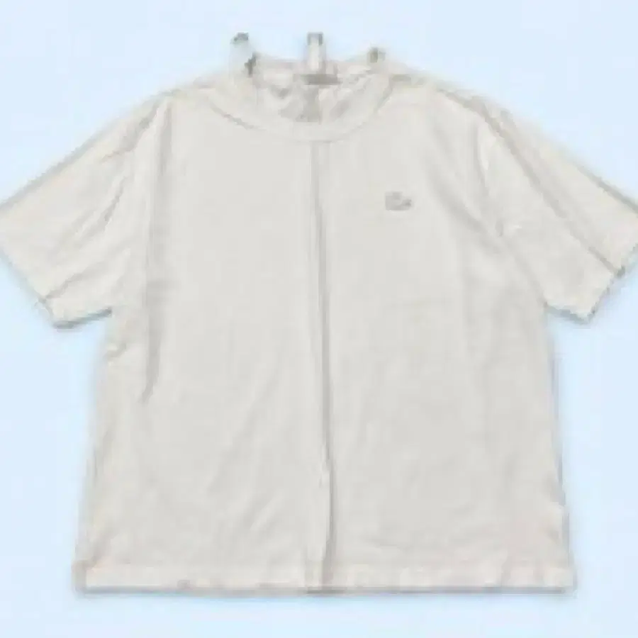 라코스테 슬림핏 반팔티 남여공용 (US XL-XXL 105-110) 기본티 화이트 라운드 티셔츠