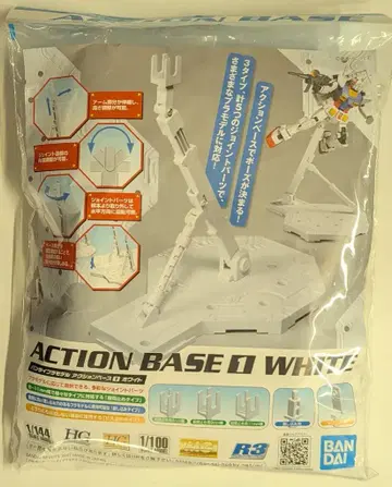 BANDAI SPIRITS 액션 베이스 1 반다이남코판 액션 베이스 화이트 1