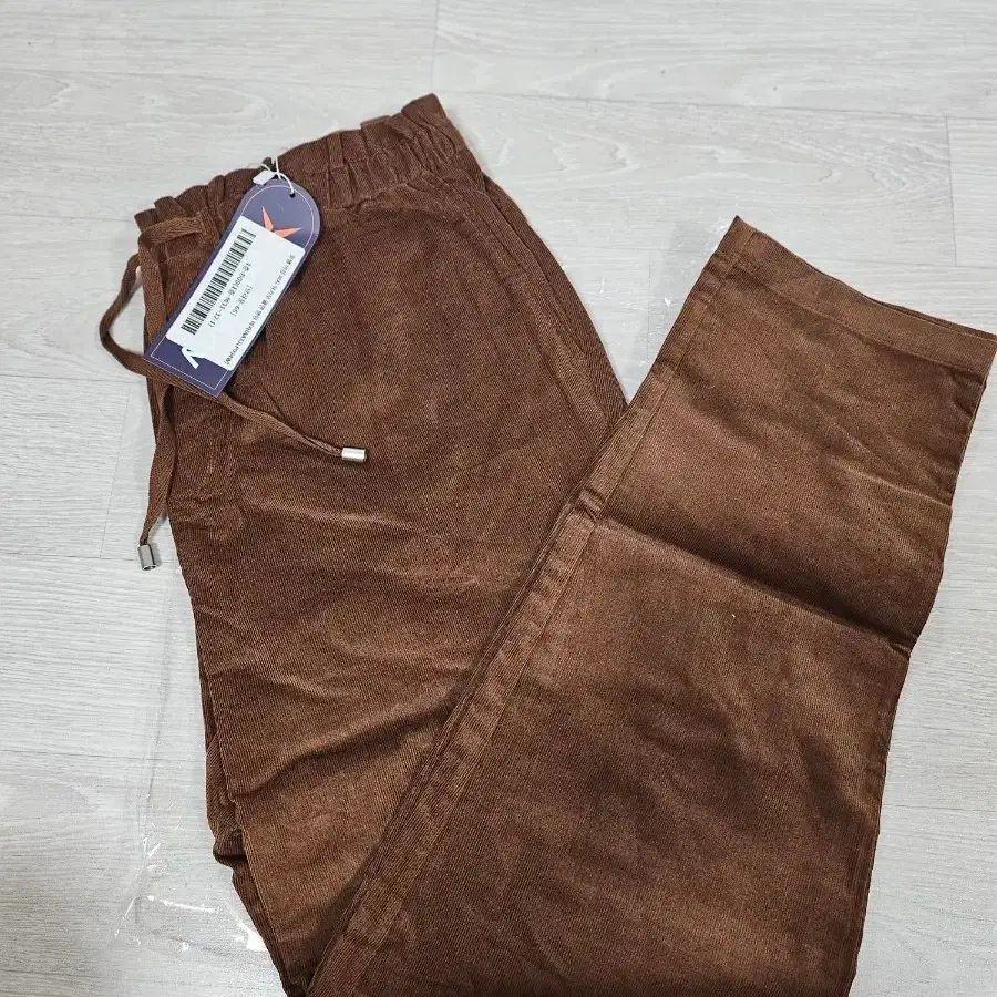 코듀로이 와이드 팬츠 브라운 66