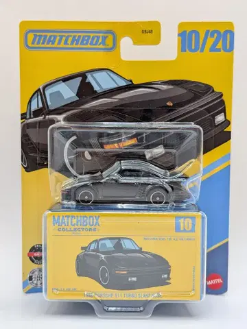 MATTEL MATCHBOX COLLECTORS LIFETIME GBJ48 1988 PORSCHE 911 TURBO SLANT NOSE 10/20
