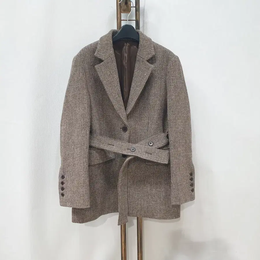 (JJ31031)리파인드902 Refined902 헤링본 울자켓 F