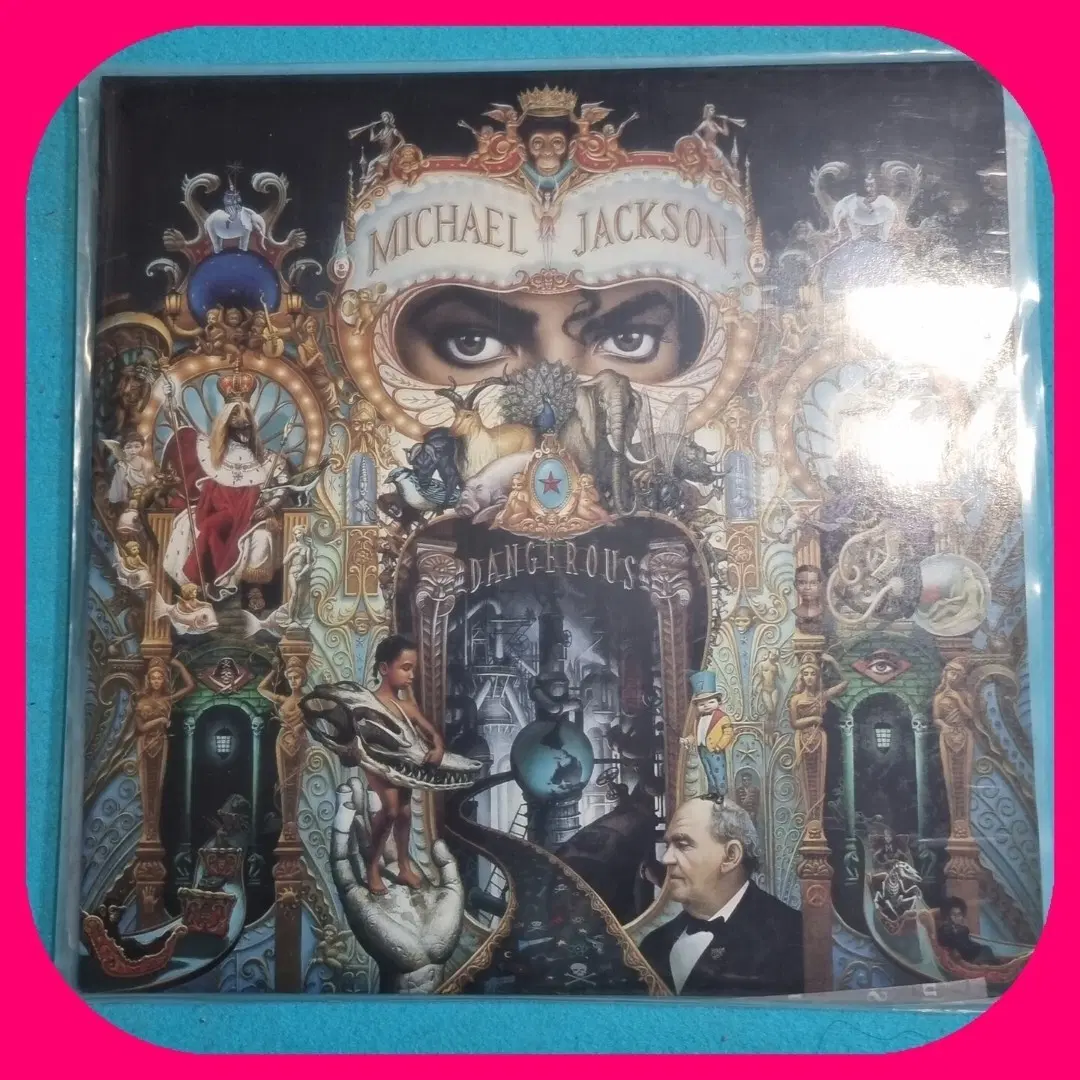 마이클 잭슨 DANGEROUS LP NM/NM