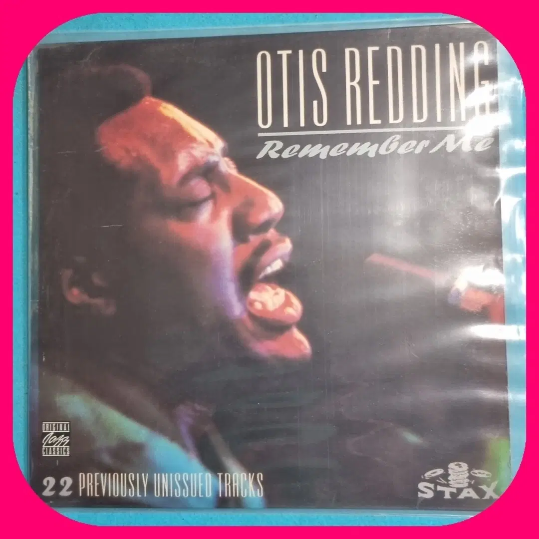 오티스 레딩 Remember Me LP 22 Previously Unissued Tracks LP NM/NM