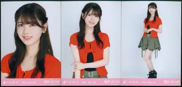 노기자카46 회장 한정판 브로마이드 츠츠이 아야메 2025.July-III 프릴 미니 스커트 컴프