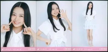 노기자카46 회장 한정판 브로마이드 오즈 레이나 2025.July-III 프릴 미니 스커트 컴프
