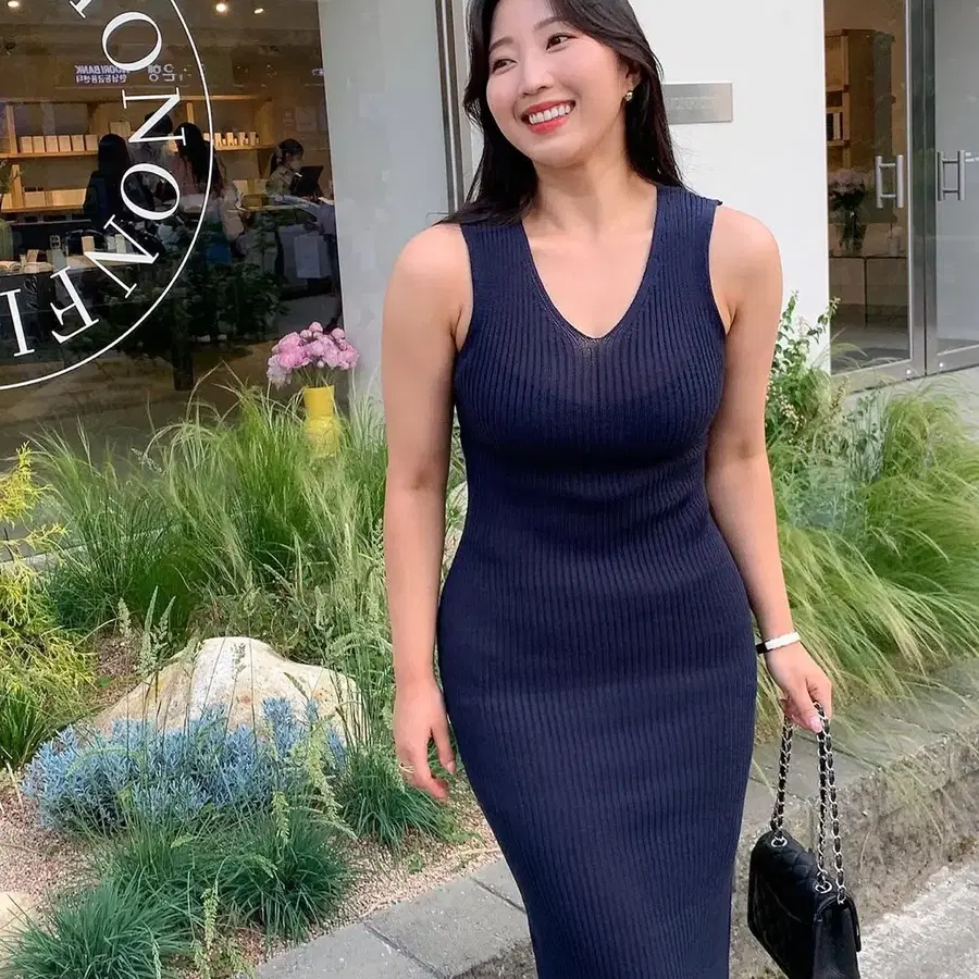 박선우마켓/ 베이지 나시 롱원피스