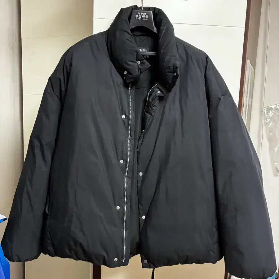 (M) zara 자라 박시 패딩 자켓