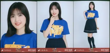 노기자카46 회장 한정판 브로마이드 시바타 유나 한여름 전국 투어 2025 티셔츠 홋카이도 ver. 컴프