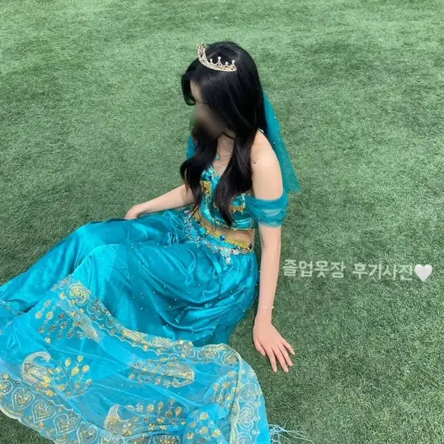 (보증금X.고퀄리티) 자스민 공주 알라딘 디즈니 졸업사진 코스프레 대여