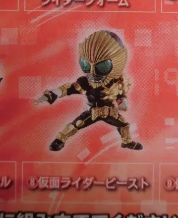 BANDAI SPIRITS 제일복권 가면라이더 지오 feat. 헤이세이 레전드 라이더 vol.1 F상 가면라이더 비스트 2nd 가면라이더 SD 피규어 8