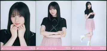 노기자카46 회장 한정판 브로마이드 카와사키 사쿠라 2025.July-III 프릴 미니 스커트 컴프