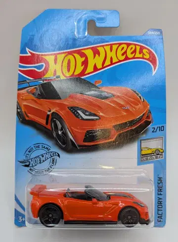 MATTEL FACTORY FRESH HOTWHEELS '19 콜벳 ZR1 컨버터블 GHB34
