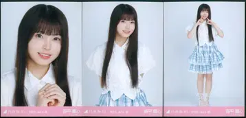 노기자카46 회장 한정판 브로마이드 모리히라 레이신 2025.July-III 프릴 미니 스커트 컴프