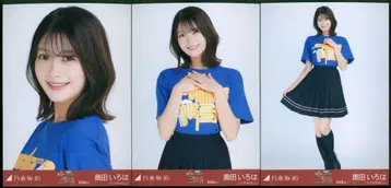노기자카46 회장 한정판 브로마이드 오쿠다 이로하 한여름 전국 투어 2025 티셔츠 홋카이도 ver. 컴프