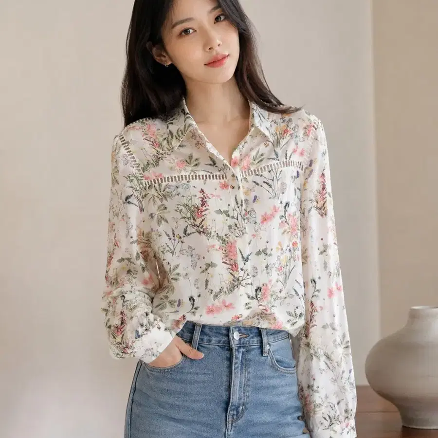 더 쿠플스 아이유 서현 셔츠 블라우스
