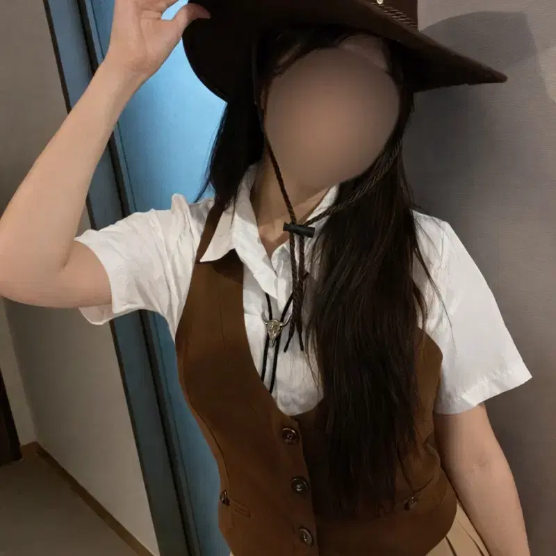(보증금X) 카우걸 졸업사진 대여 졸사 카우보이 Y2k 해적