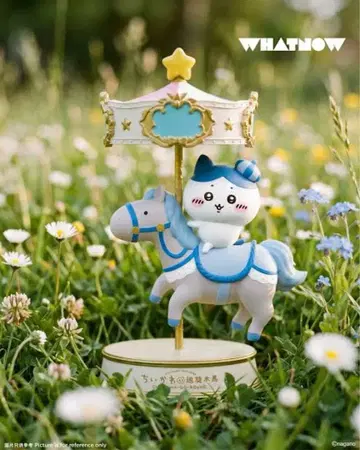 치이카와 (먼작귀) 회전목마 피규어 하치와레