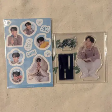 은혁 MEDIHEAL 아크릴 스탠드 스티커 세트