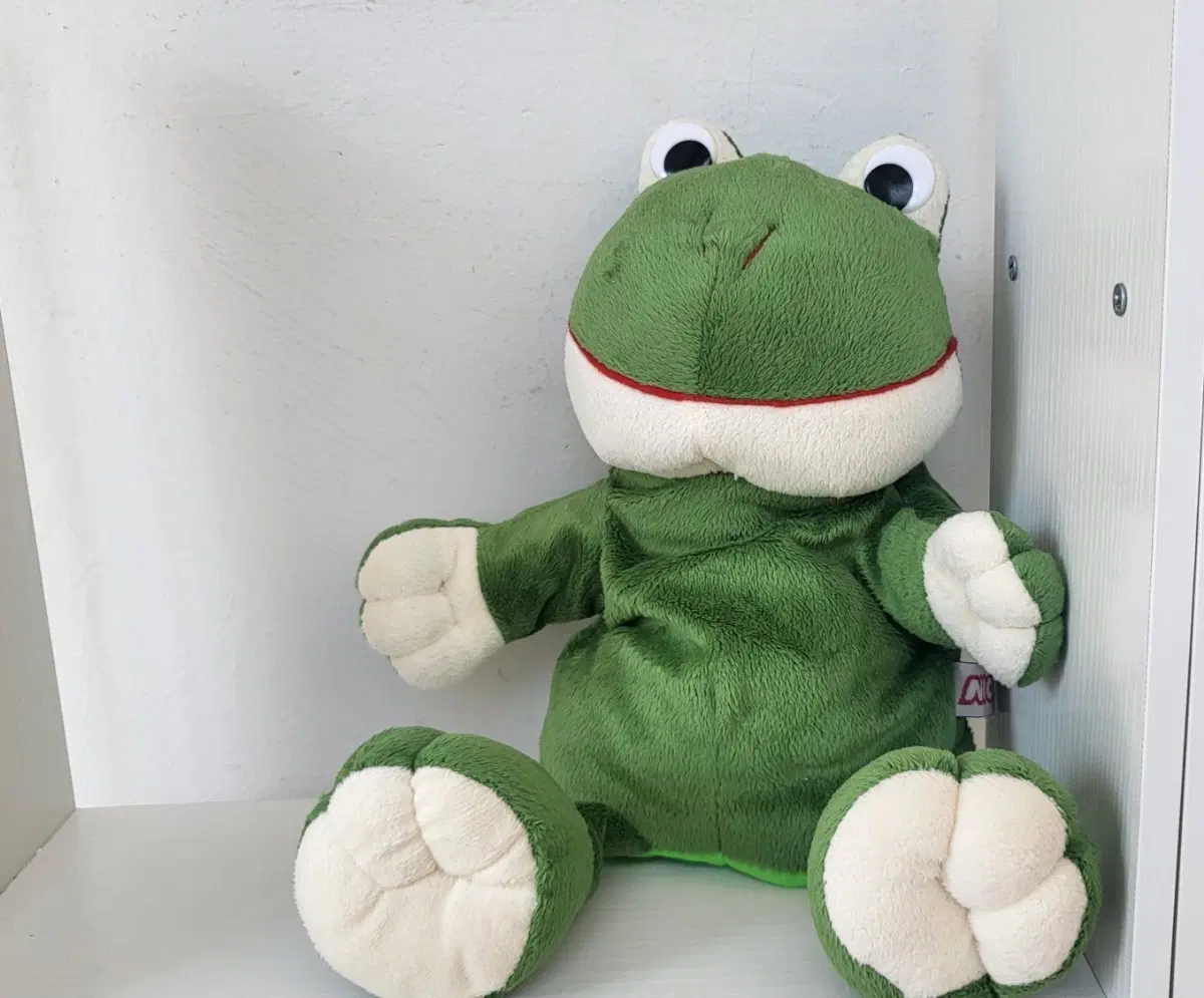 빈티지 nici 핸드퍼펫 개구리 인형