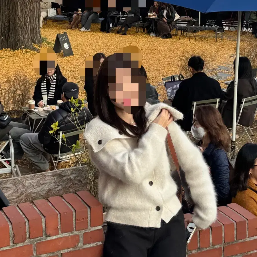 앙고라 가디건