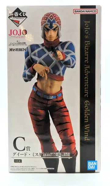 BANDAI SPIRITS 제일복권 죠죠의 기묘한 모험 GOLDEN WIND C상 귀도 미스타 MASTERLISE