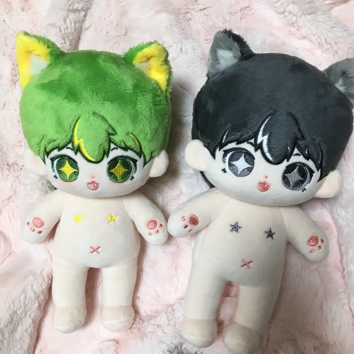 무속성 20cm 솜인형 도리 쿠로 일괄