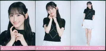 노기자카46 회장 한정판 브로마이드 이치노세 미쿠 2025.July-III 프릴 미니 스커트 컴프