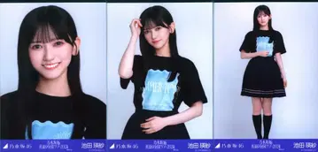 노기자카46 회장 한정 랜덤 브로마이드 이케다 에이사 한여름 전국 투어 2024 T셔츠 도쿄ver. 컴프