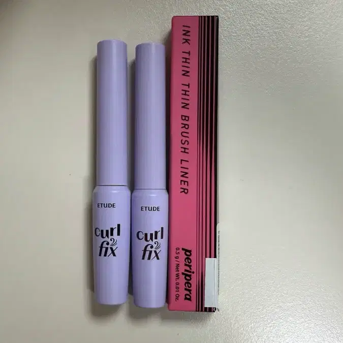 에뛰드 컬픽스 스키니 마스카라 2종 + 페리페라 아이라이너 일괄 판매 (새상품)