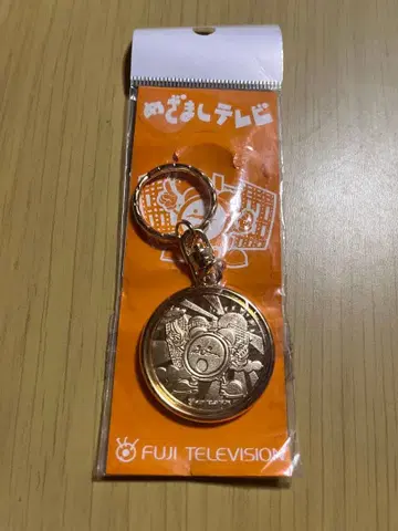 아침 TV 아사히군 메달 키링