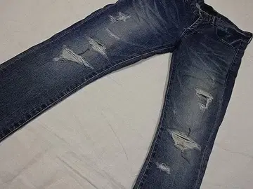 잭로즈 러브메종 데미지 가공 스키니 29 허리 약 81cm