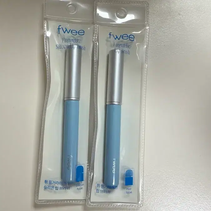퓌 핑거라이크 실리콘 + 헤어 립브러쉬 일괄 (새상품)