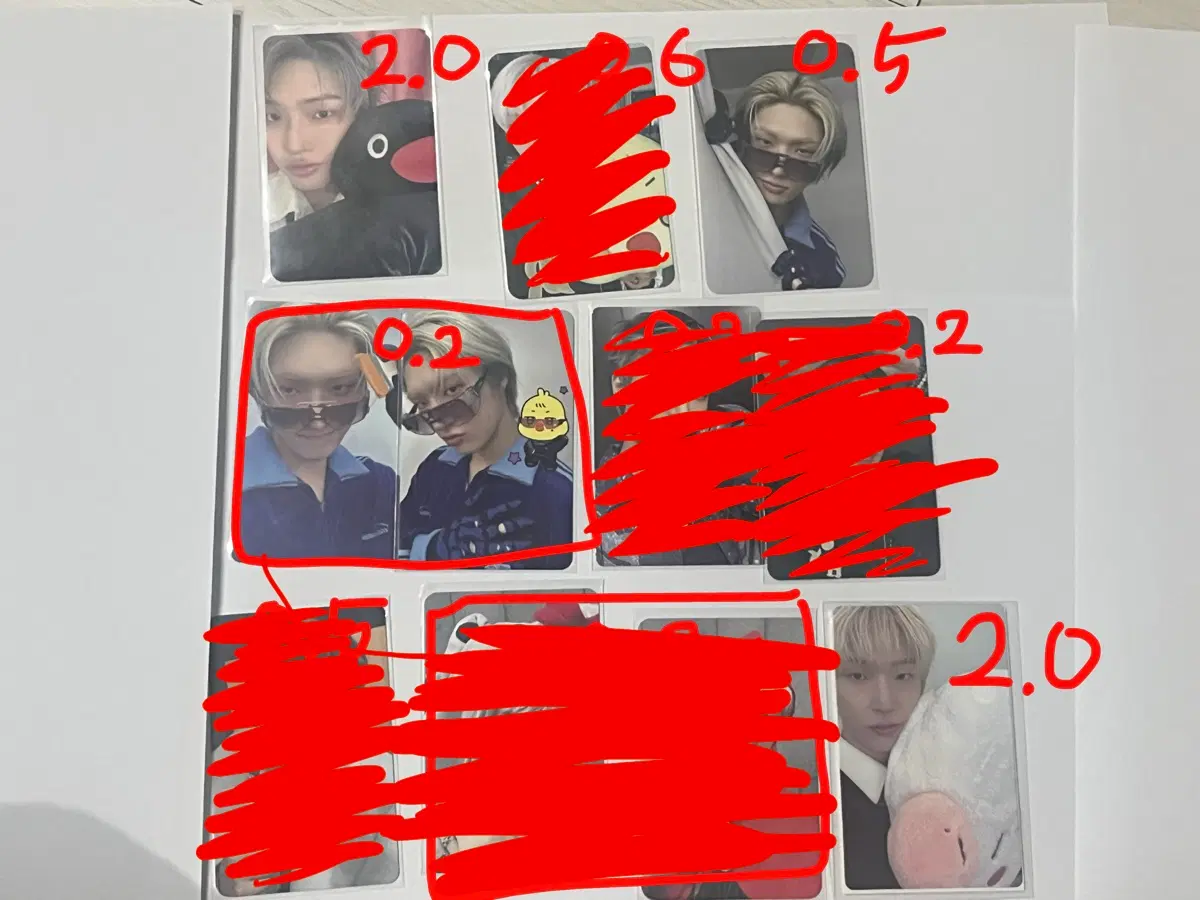 에이티즈 민기 포토카드 포카