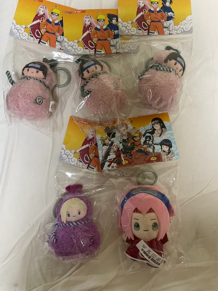 나루토 팝마트 인형 텐텐,사쿠라,이노