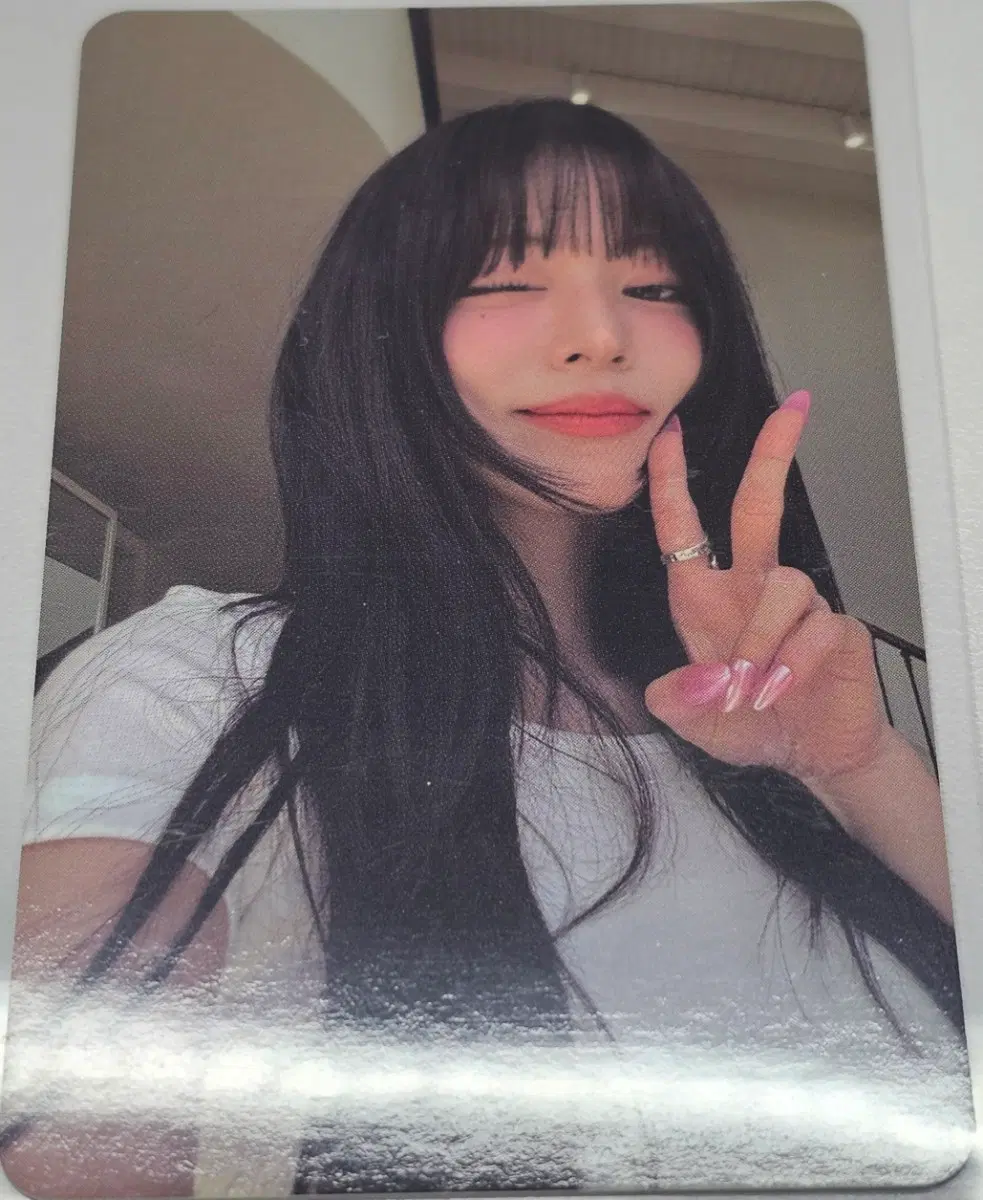 프로미스나인 디지팩 채영 포카