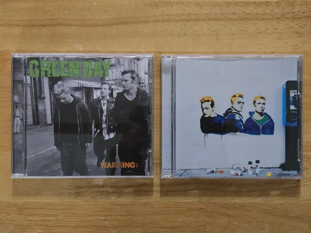 CD 음반 Green Day 그린데이 앨범 2장