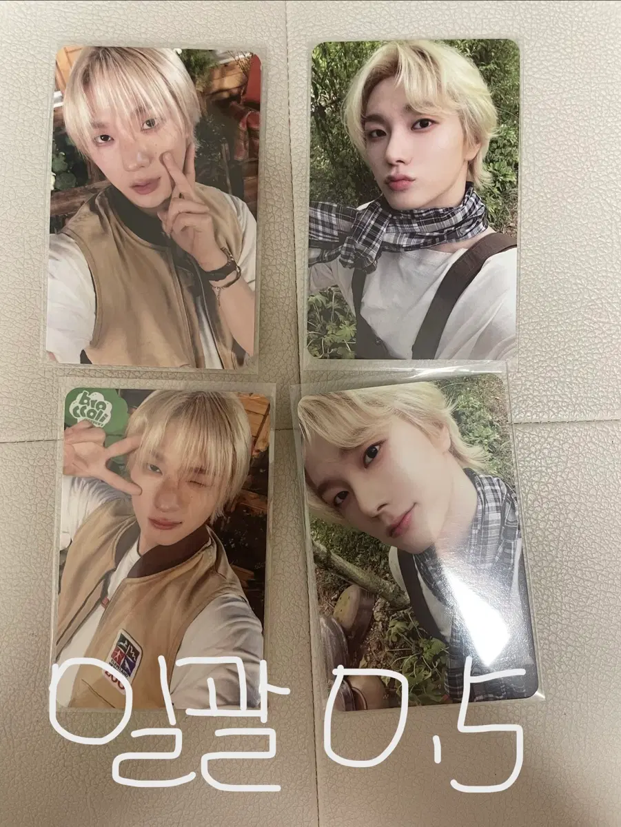 보넥도 성호 포카 일괄 판매