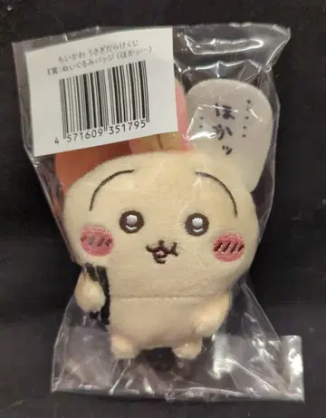 그레이 후드티 서비스 치이카와 (먼작귀) 토끼투성이 복권 토끼투성이 복권 E상 인형 배지 (호캇-)