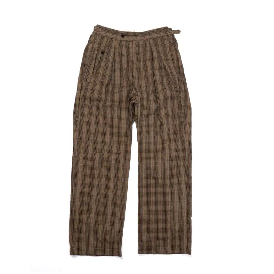 피그벨 Phigvel Check Pattern Cotton Pants