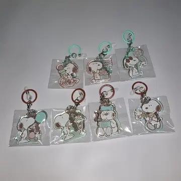 PEANUTS 스누피 초코민트 시크릿 마커 키링
