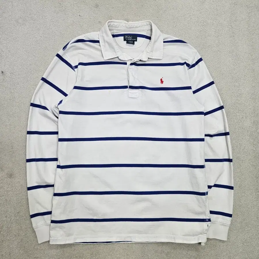 폴로 랄프 로렌 스트라이프 럭비티 XL18-20