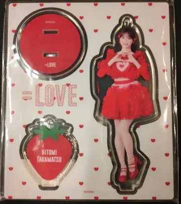 =LOVE [토쿠베츄, 시테] 의상 타카마츠 히토미 아크릴 스탠드 키링