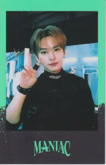 StrayKids 2022 MANIAC inSEOUL 이민호 폴라로이드 카드 1/5