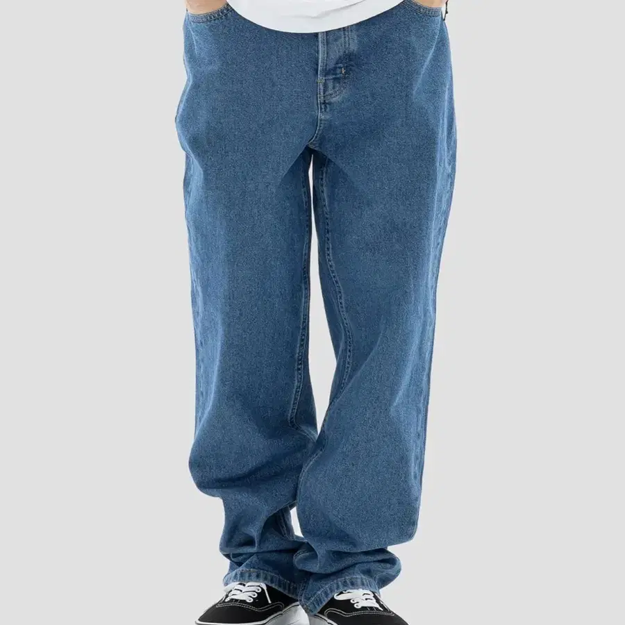 실착X 32사이즈 디키즈 토마스빌 루즈핏 데님팬츠 Classic Blue Mens